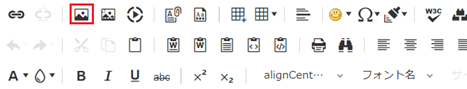 infoCMS10、画像挿入を選択した画像